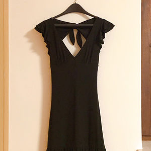 ABS by Allen Schwartz Keyhole Back Cocktail Dress